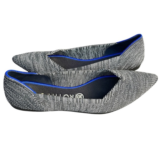 Rothy's Black and Gray Flats - Picture 2 of 10